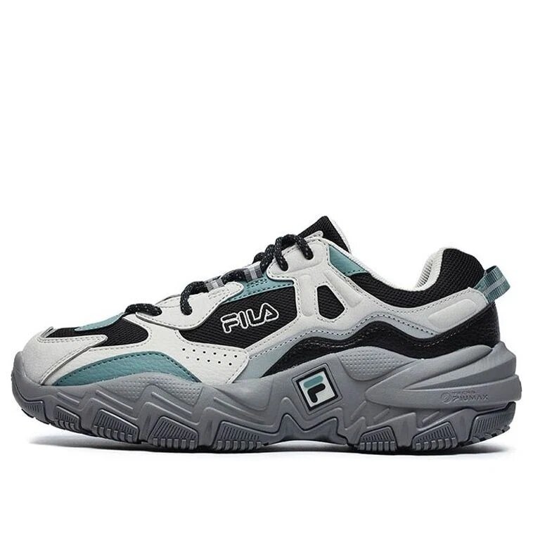 2 Zapatillas de running «Blanco, gris y verde»