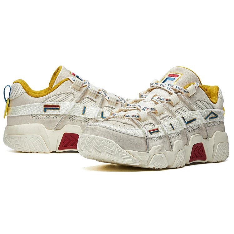 Barricade Retro «Blanco-Amarillo»