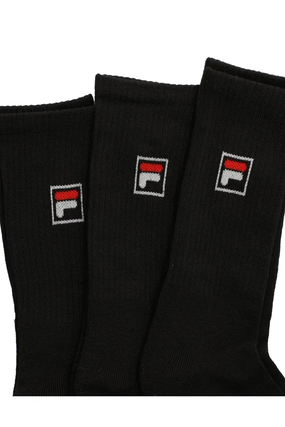 Calcetines clásicos de caña media Black Goat, paquete de 3