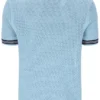 Camisa de punto de ganchillo Domenico de Skyway con ribetes en contraste