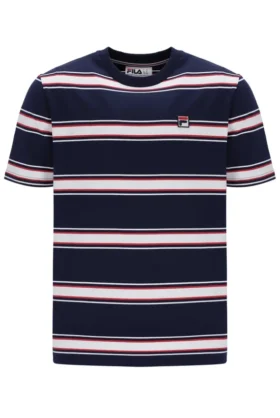 Camiseta a rayas Sanders teñida en hilo