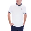 Camiseta blanca Marconi Essential Ringer