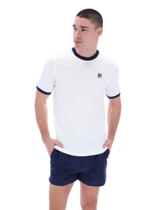 Camiseta blanca Marconi Essential Ringer