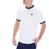 Camiseta blanca Marconi Essential Ringer