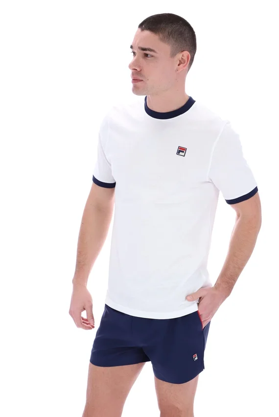 Camiseta blanca Marconi Essential Ringer