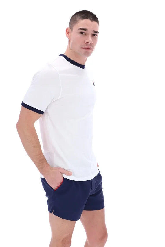 Camiseta blanca Marconi Essential Ringer