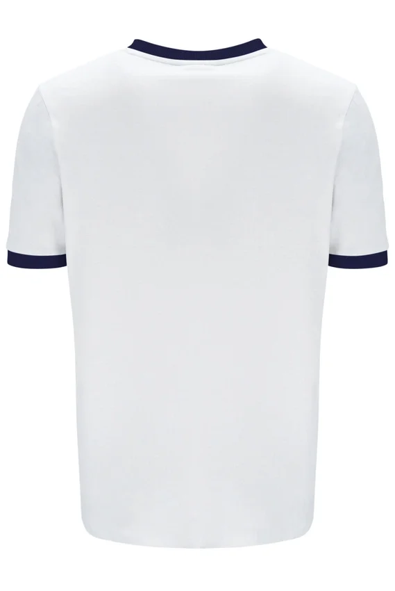 Camiseta blanca Marconi Essential Ringer
