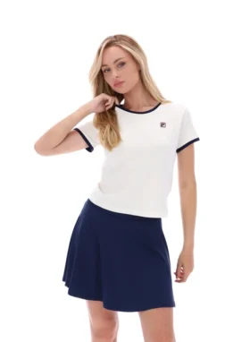 Camiseta con cuello acampanado para bebé Gardenia Azzura