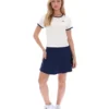 Camiseta con cuello acampanado para bebé Gardenia Azzura
