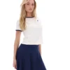 Camiseta con cuello acampanado para bebé Gardenia Azzura