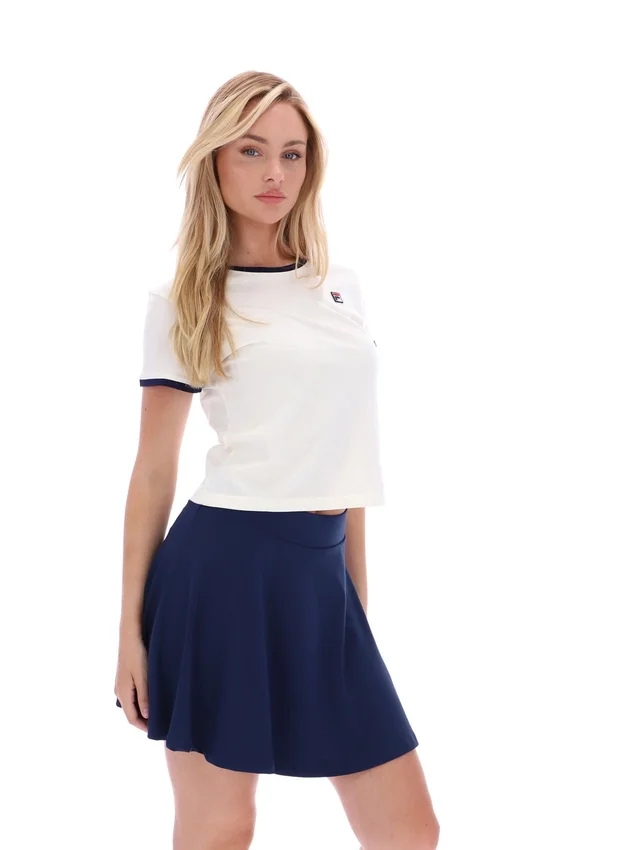 Camiseta con cuello acampanado para bebé Gardenia Azzura