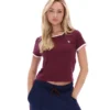 Camiseta con cuello ribeteado Fig Azzura para bebé