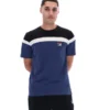Camiseta «Cut & Sew» Aiden de Fila en azul marino