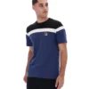 Camiseta «Cut & Sew» Aiden de Fila en azul marino