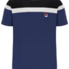 Camiseta «Cut & Sew» Aiden de Fila en azul marino