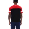 Camiseta «Damon Cut and Sew» en negro