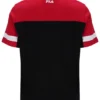 Camiseta «Damon Cut and Sew» en negro