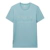 Camiseta de manga corta con estampado «Hollow Out» en verde