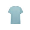 Camiseta de manga corta con estampado «Hollow Out» en verde