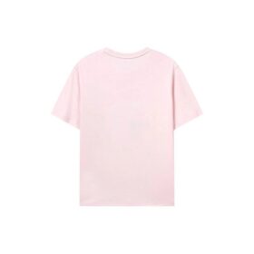 Camiseta de pantalones cortos deportivos informal con estampado de delfines, rosa