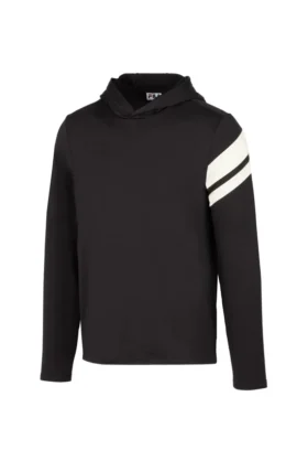 Camiseta de tenis de manga larga Jayce en negro
