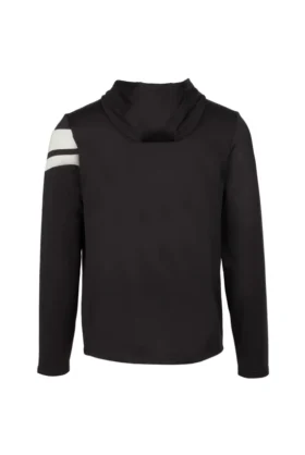 Camiseta de tenis de manga larga Jayce en negro