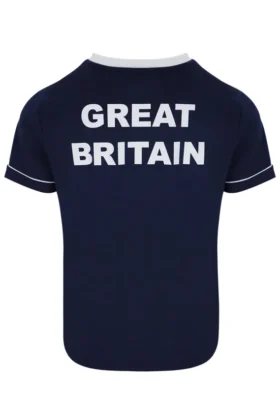 Camiseta de tenis para mujer «Navy Women’s Tennis GB»