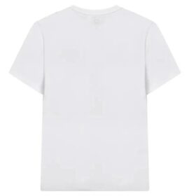 Camiseta lisa con letras estampadas «Blanca»