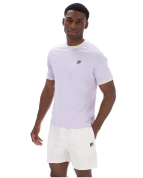 Camiseta Marconi Essential Ringer en color lila brumoso