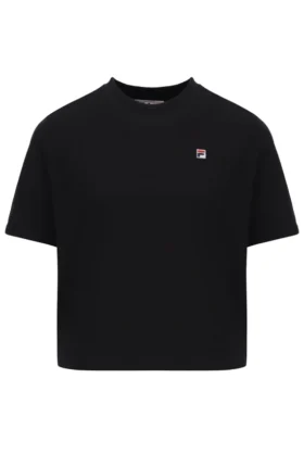 Camiseta negra Holly Boxy