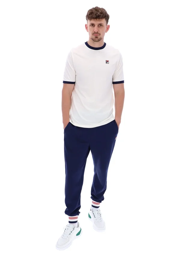 Camiseta «Ringer» Marconi Essential en color Gardenia