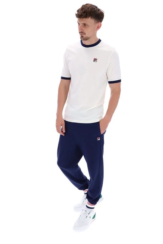 Camiseta «Ringer» Marconi Essential en color Gardenia
