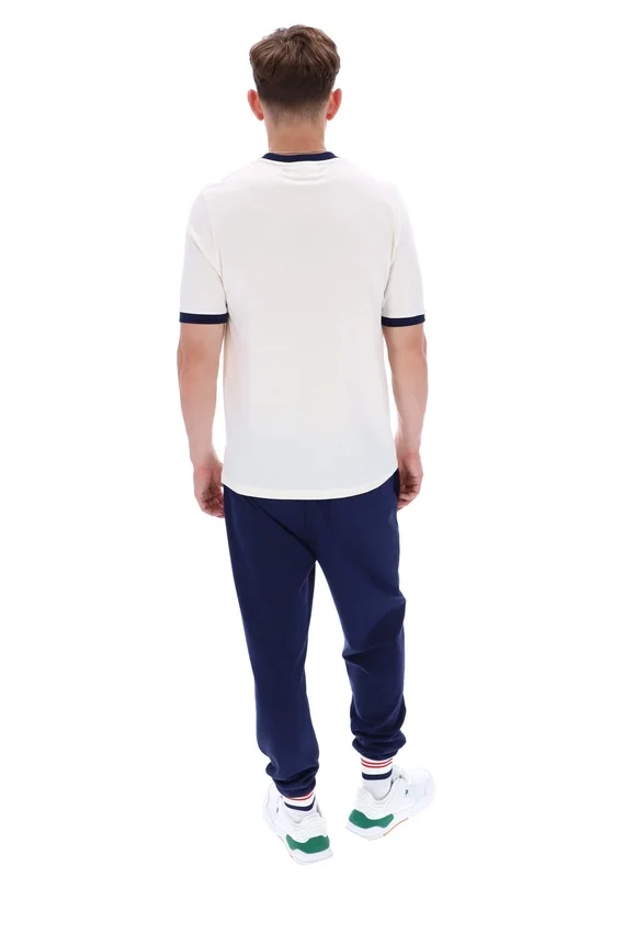 Camiseta «Ringer» Marconi Essential en color Gardenia