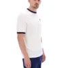 Camiseta «Ringer» Marconi Essential en color Gardenia