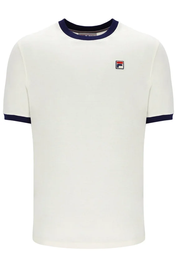 Camiseta «Ringer» Marconi Essential en color Gardenia