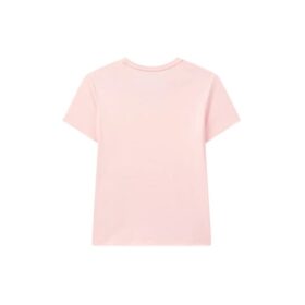 Camiseta rosa de manga corta Ade