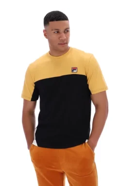 Camiseta «Tiebreaker» con bloques de color de Oak Buff