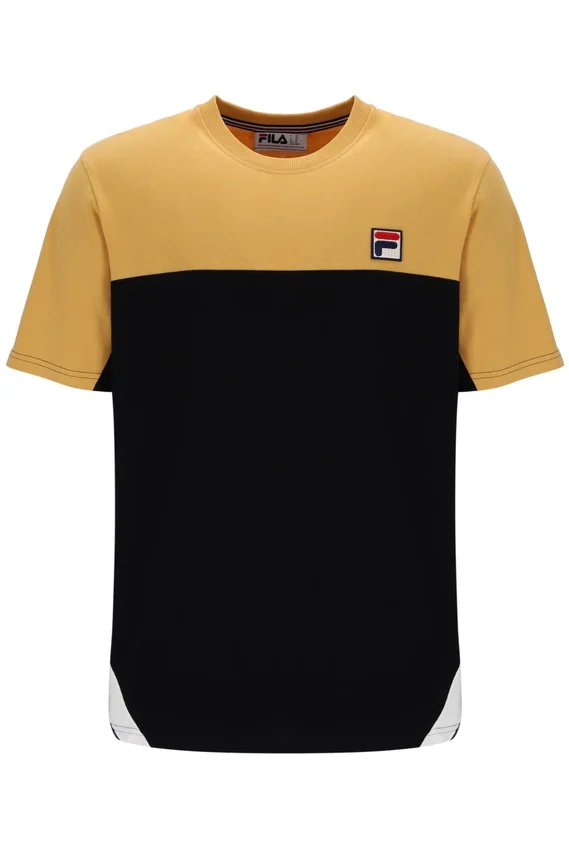 Camiseta «Tiebreaker» con bloques de color de Oak Buff