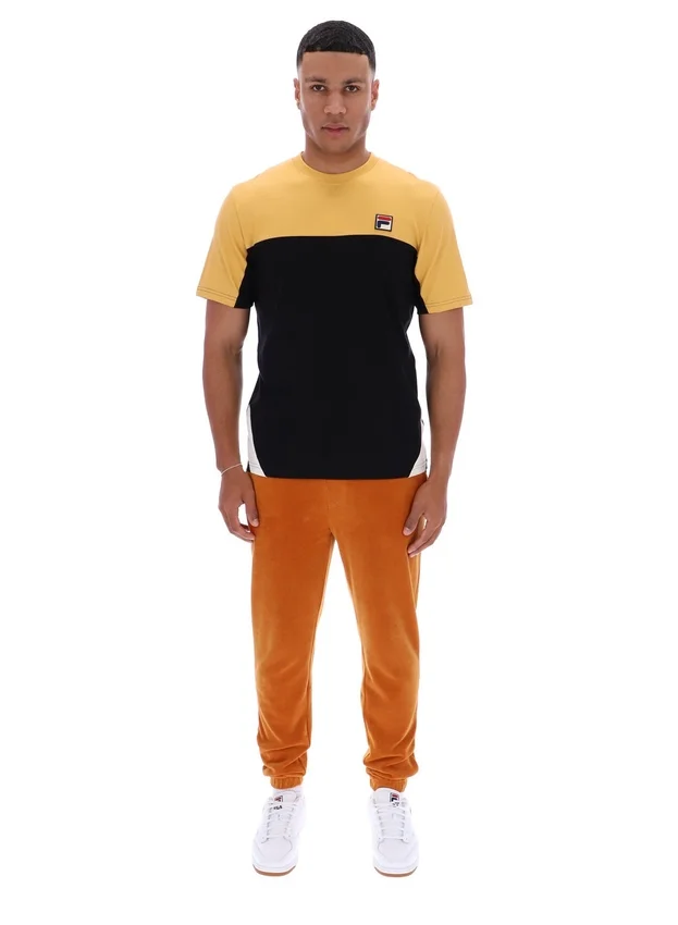 Camiseta «Tiebreaker» con bloques de color de Oak Buff