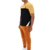 Camiseta «Tiebreaker» con bloques de color de Oak Buff