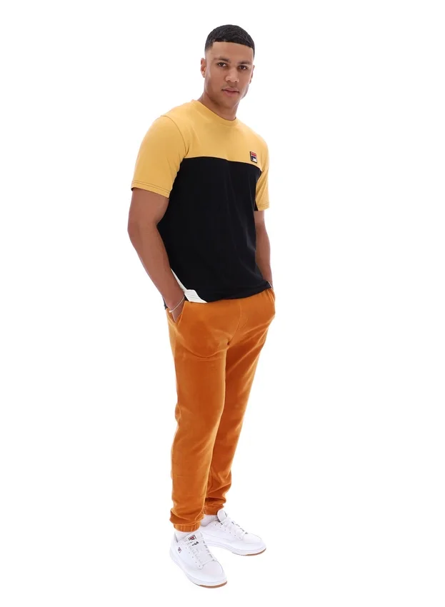 Camiseta «Tiebreaker» con bloques de color de Oak Buff