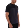 Camiseta Tiebreaker en bloques de color negra