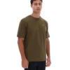 Camiseta Yaxley 3 Premium en verde oliva oscuro
