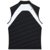 Chaleco sin mangas con cuello alto y estampado deportivo «Black White»