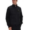 Chaqueta acolchada con cremallera completa «Jerry» en negro