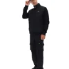 Chaqueta acolchada con cremallera completa «Jerry» en negro