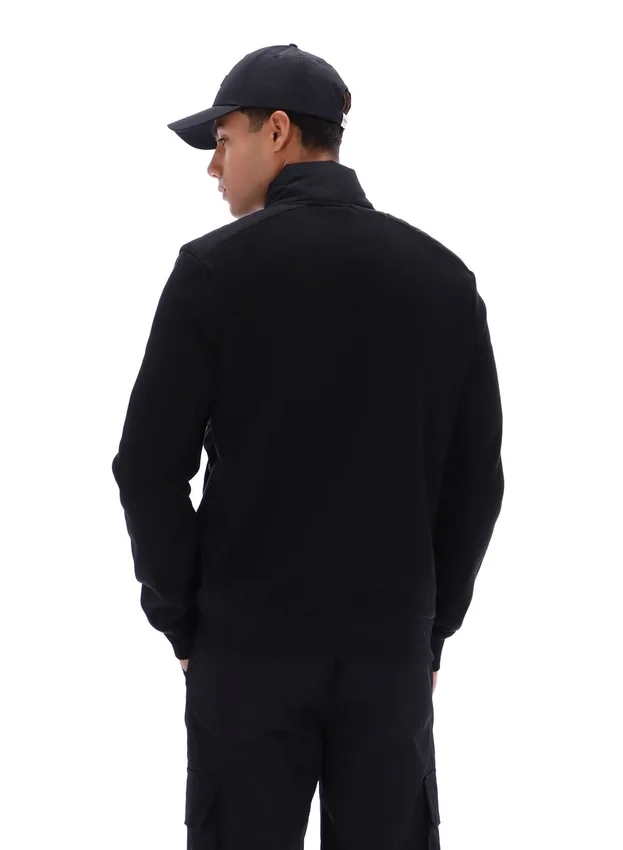 Chaqueta acolchada con cremallera completa «Jerry» en negro