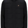 Chaqueta acolchada con cremallera completa «Jerry» en negro