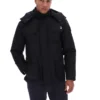 Chaqueta acolchada Liam Cargo negra