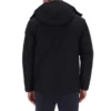 Chaqueta acolchada Liam Cargo negra